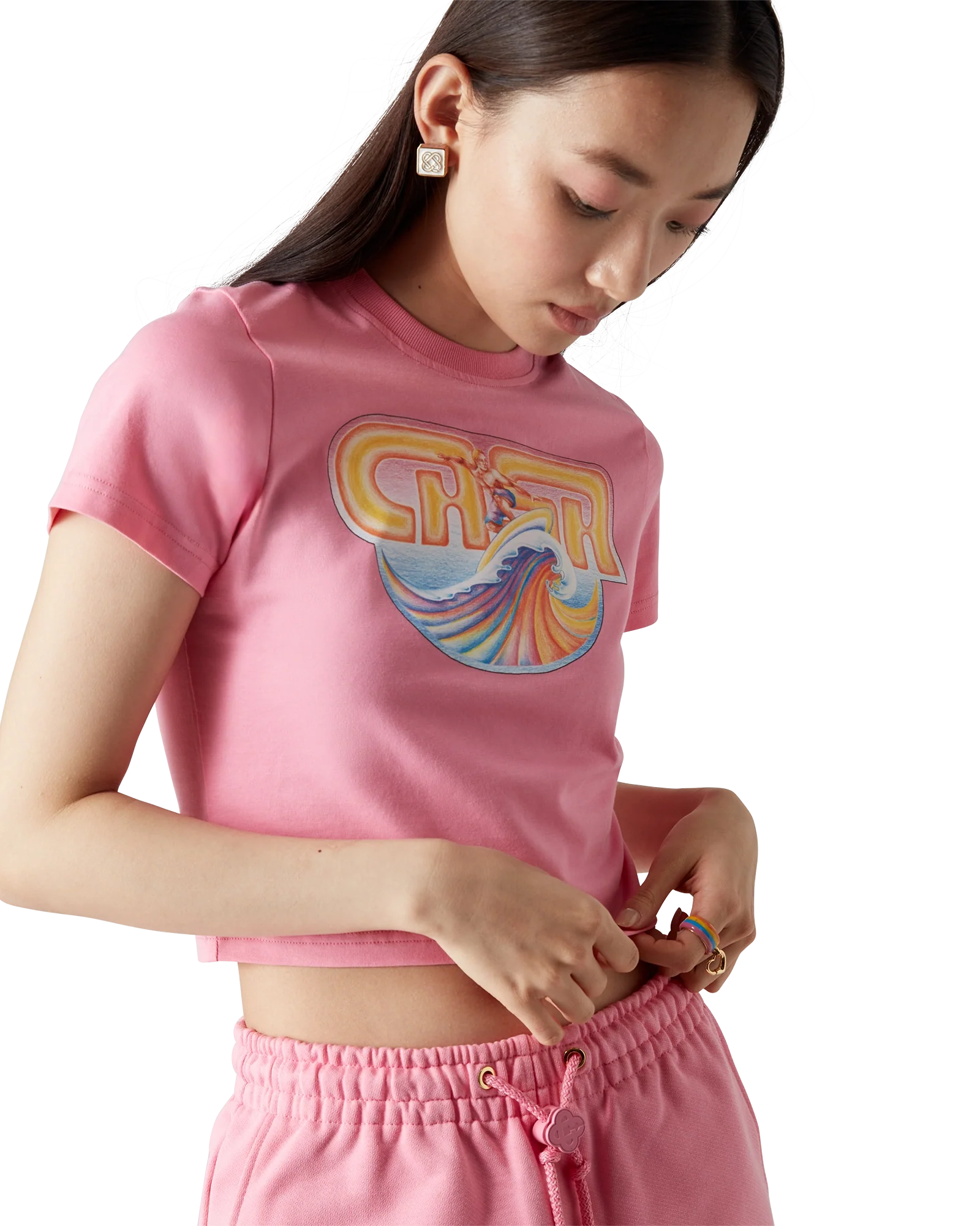 T-Shirt Casa Surf Cropped