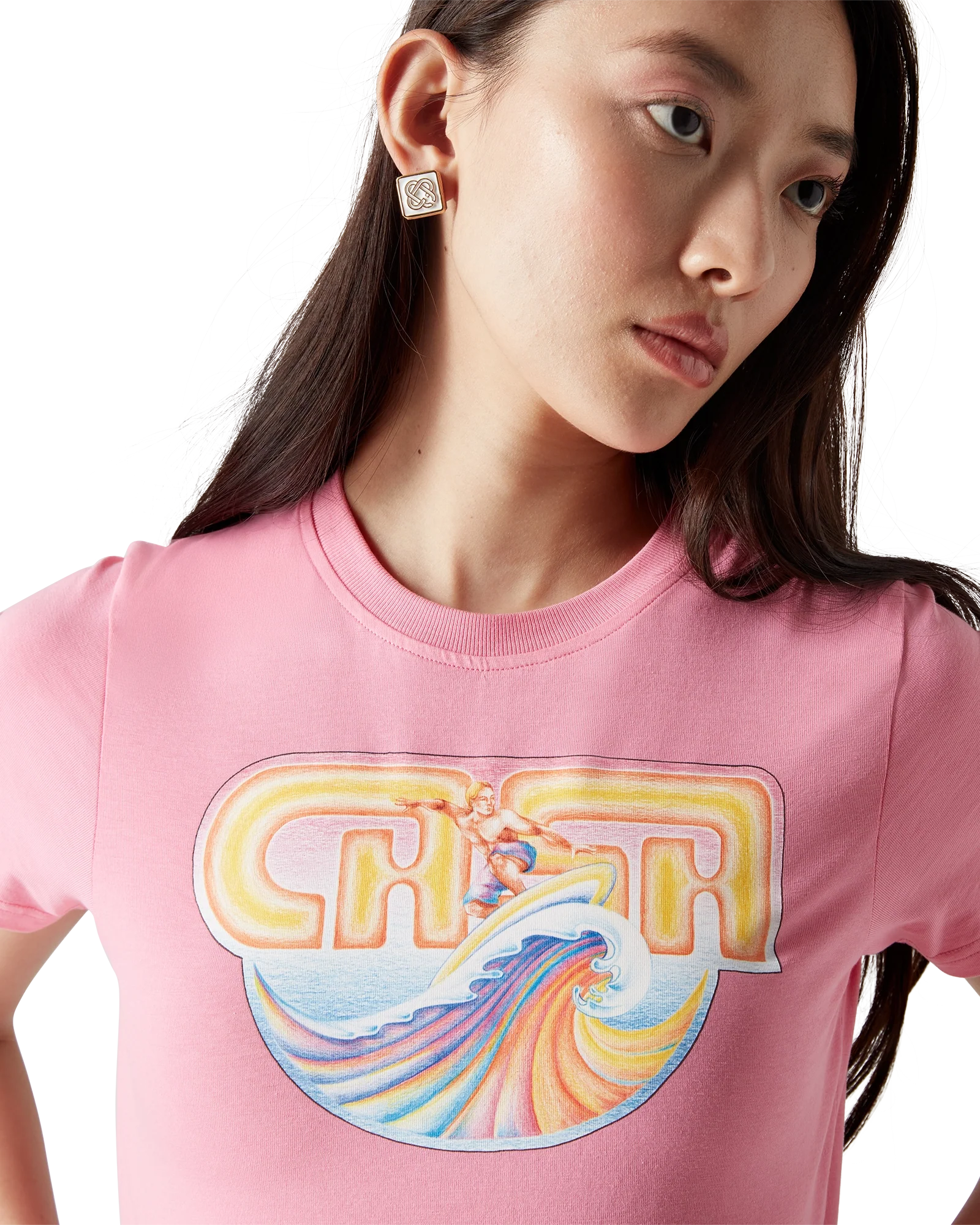 T-Shirt Casa Surf Cropped
