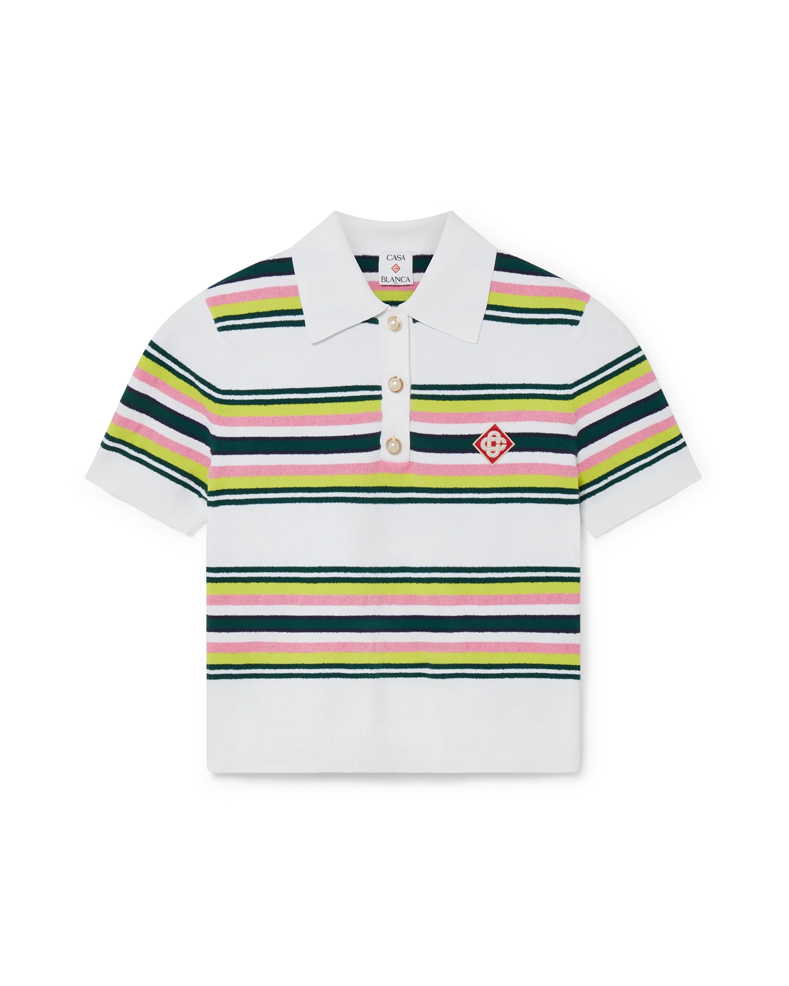 Polo à rayures
