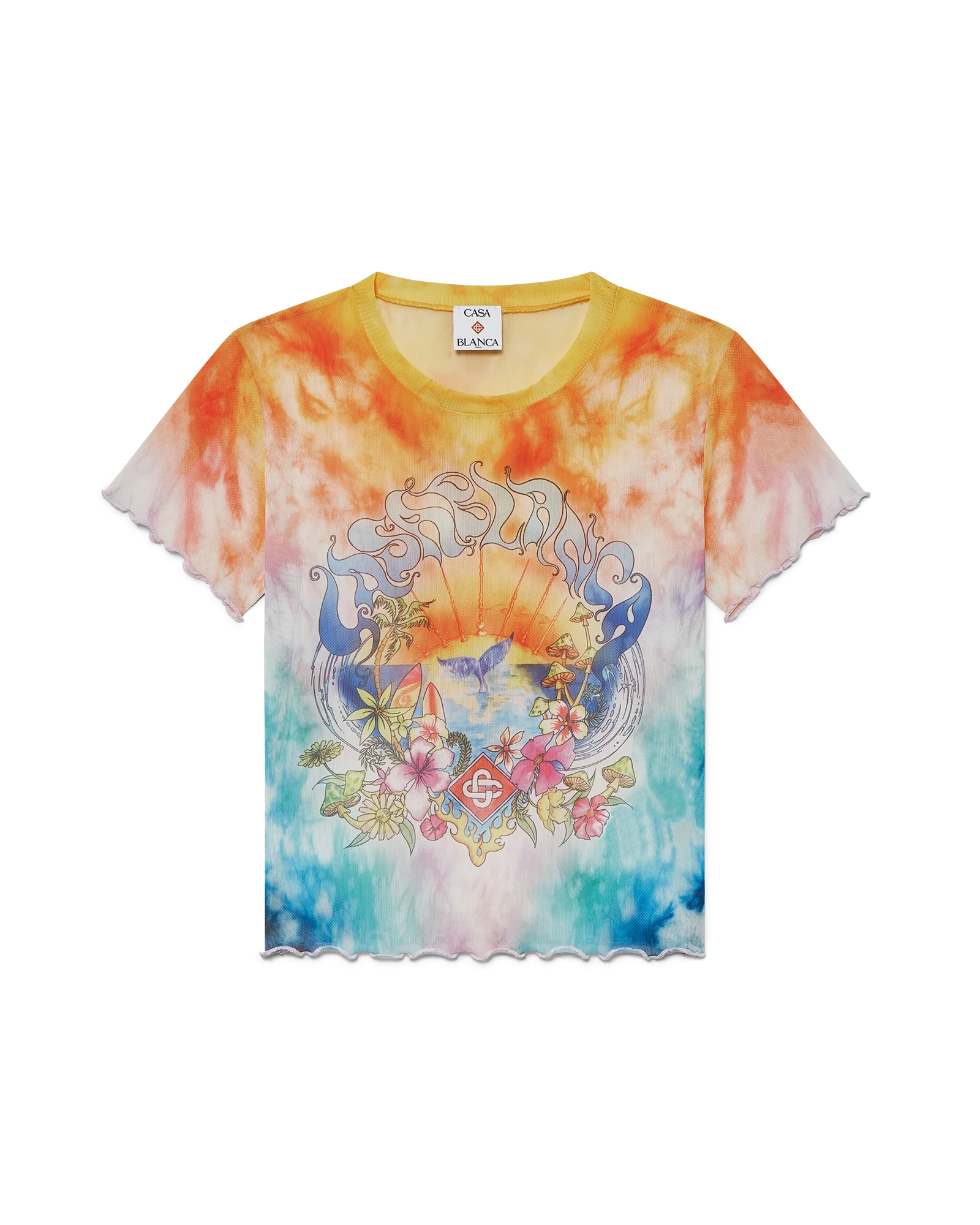 T-Shirt Surf Trip Tie Dye Mesh